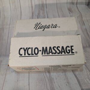 Vintage Niagara Cyclo-Massage Hand Unit Massager with Box and Attachments